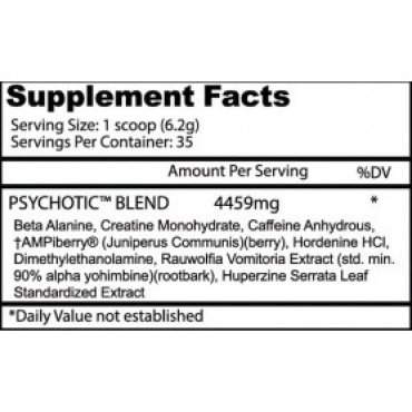 Insane Labz Psychotic 214 g INSANE LABZ